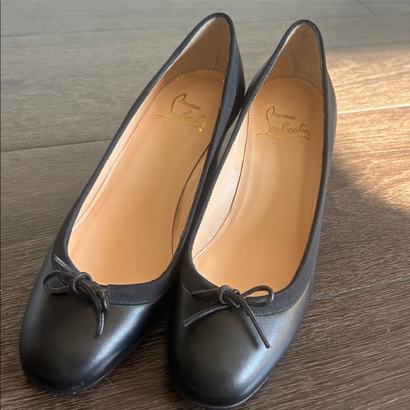 Christian Louboutin wedge ballet size 7.5 (37.5) - Picture 2 of 7